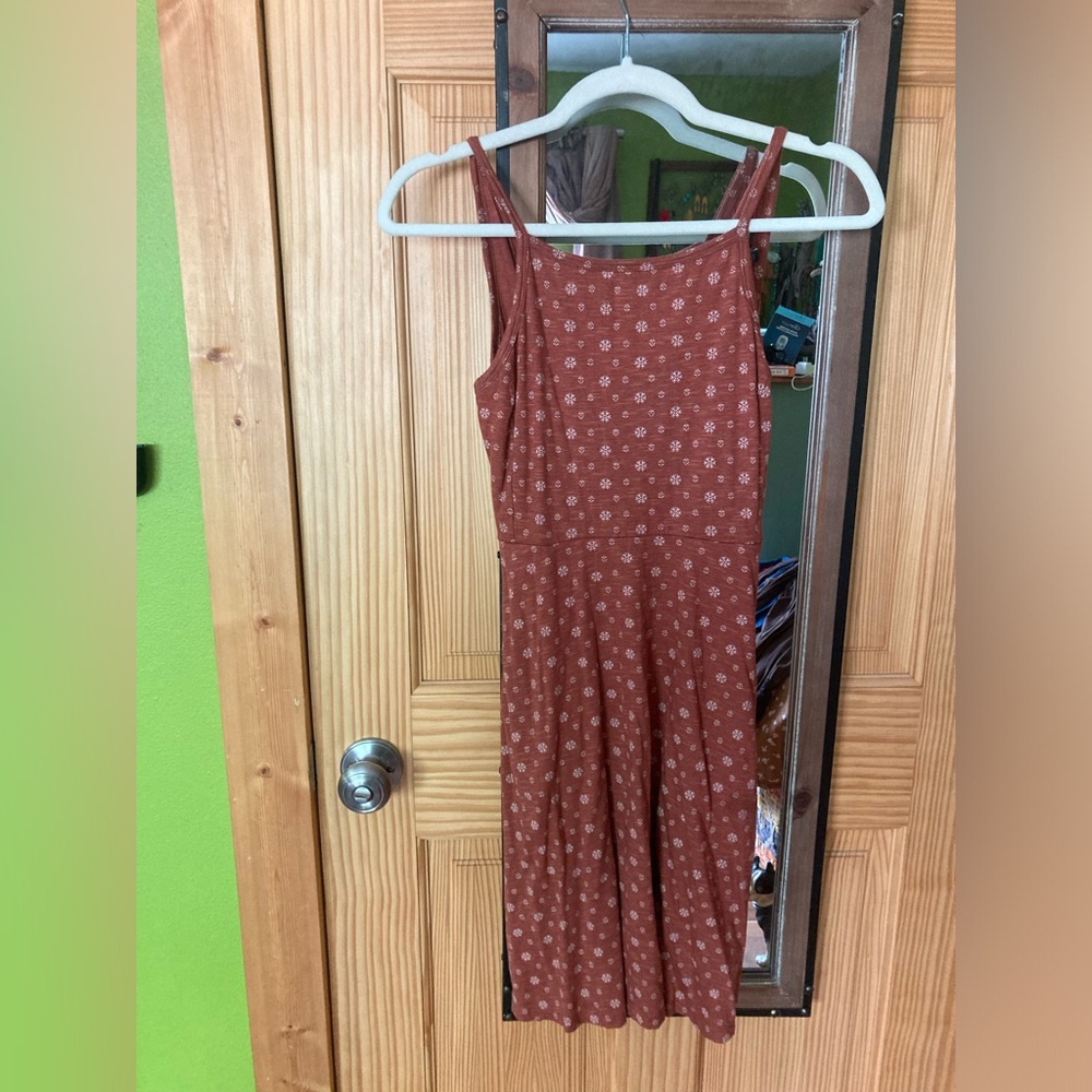 Toad and co high neck dress with low back. Size xs.